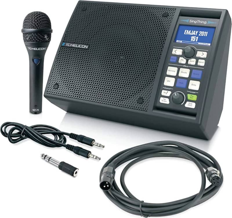 TC HELICON パワードスピーカー SINGTHING 動作良好 TC HELICON パワードスピーカー SINGTHING 動作良好