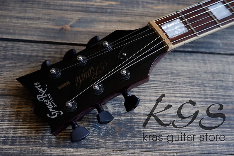 Grass Roots G-KT-48 Knight Model STR 2013 See Thru Red | Reverb