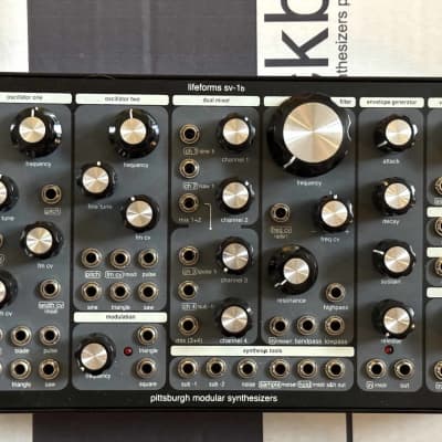Pittsburgh Modular Lifeform SV-1b Blackbox Synthesizer - Black image 2