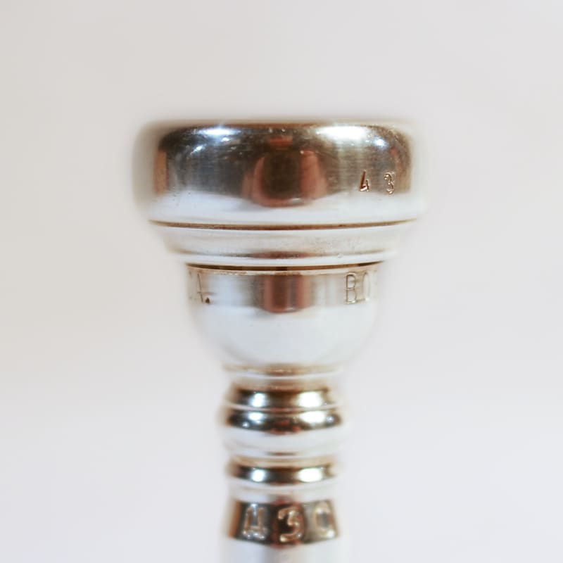 Bob Reeves 43C Threaded Trumpet Mouthpiece | Reverb