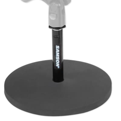 Samson MD5 Desktop Mic Stand w/ Weighted Base for Recording, Studio, Podcast image 2