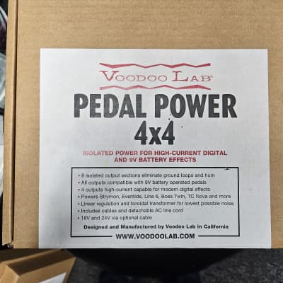 Voodoo Lab Pedal Power 4X4 - Black image 5