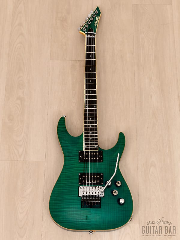 2000s Edwards by ESP E-HR-135FM See Thru Blue w/ Seymour 2000s Edwards by ESP E-HR-135FM See Thru Blue w/ Seymour