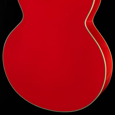 D'Angelico Premier Series EXL-1 Hollowbody Electric Guitar Fiesta Red - KP183741-6.93 lbs image 2