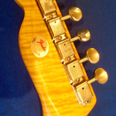 1996 Fender MIJ Sunburst FotoFlame Telecaster~50th Anniv~Player Grade Guitar w Gig Bag~Hamburglar image 8