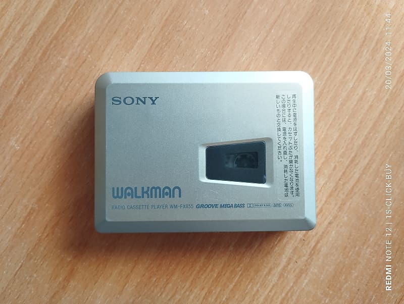 Sony WM FX 855 2001 - Sony Walkman radio Cassette player WM