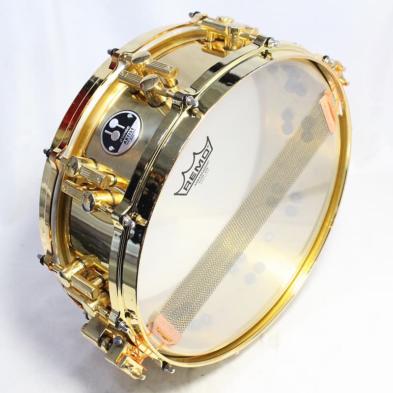 SONOR SIGNATURE BRASS ソナー SY-1405 14X5 - 打楽器、ドラム