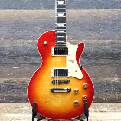 Heritage Standard H-150 Curly Maple Vintage Cherry Sunburst Electric Guitar w/Case for sale