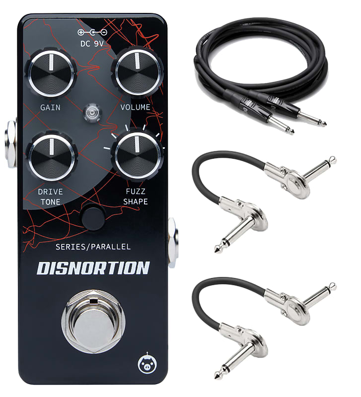New Pigtronix Disnortion Analog Overdrive/Fuzz Guitar Effects Pedal image 1