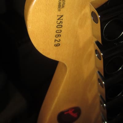 1994 Fender American Standard Stratocaster Burgundy Mist w/ Matching Headstock image 7