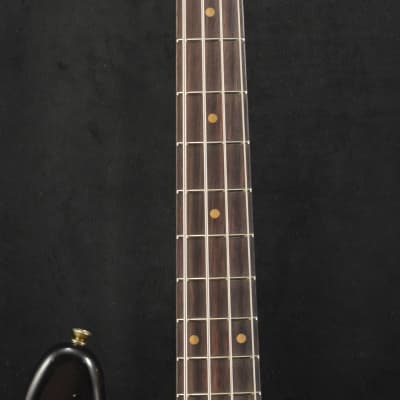 Mint Fender 1961 Jazz Bass Heavy Relic 3-Color Sunburst 3A Rosewood Fingerboard image 5