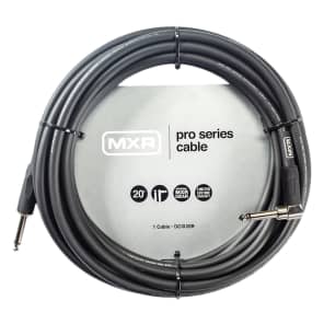 MXR DCIX20R Pro Series Straight/Angled TS Instrument Cable - 20'