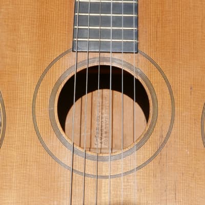 James Ashborn  Style 3 Guitar, 1860 Natural image 5
