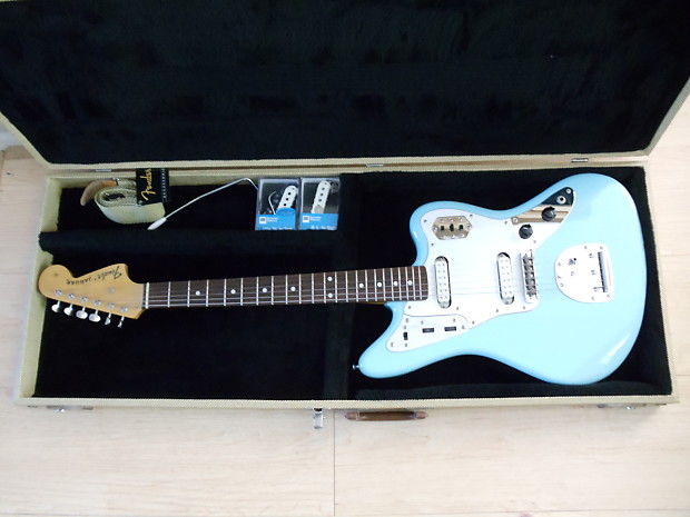Fender Jaguar JG66 2002-4 Sonic Blue crafted in Japan | Reverb Fender Jaguar JG66 2002-4 Sonic Blue crafted in Japan | Reverb