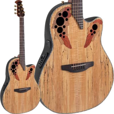 Ovation Celebrity Deluxe CS257 Flame Maple | Reverb