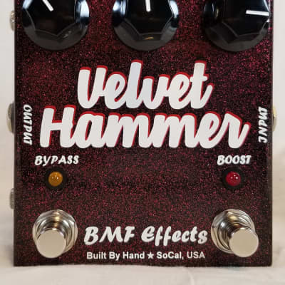 BMF Effects Velvet Hammer Overdrive Effect Pedal for sale