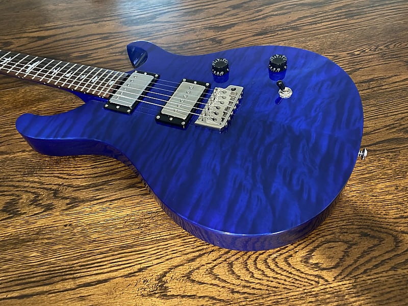 PRS 25th Anniversary SE Custom 24 2010 blue | Reverb UK