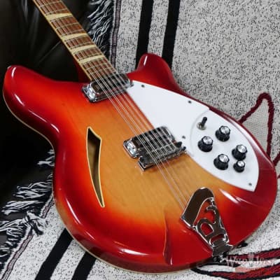1965 Rickenbacker 360/12 Sunburst 12-String Semi-Hollow Body Guitar Owned by Joe Bonamassa image 8