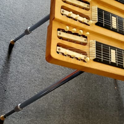 1950's Carvin triple 8 Eight String neck pedal steel guitar Lap image 3