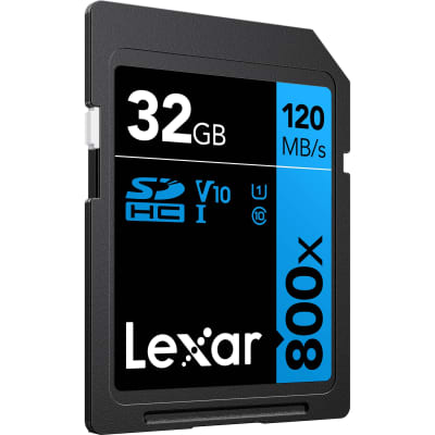 Lexar 32GB High-Performance 800x UHS-I SDHC Memory Card (2-Pack) image 3