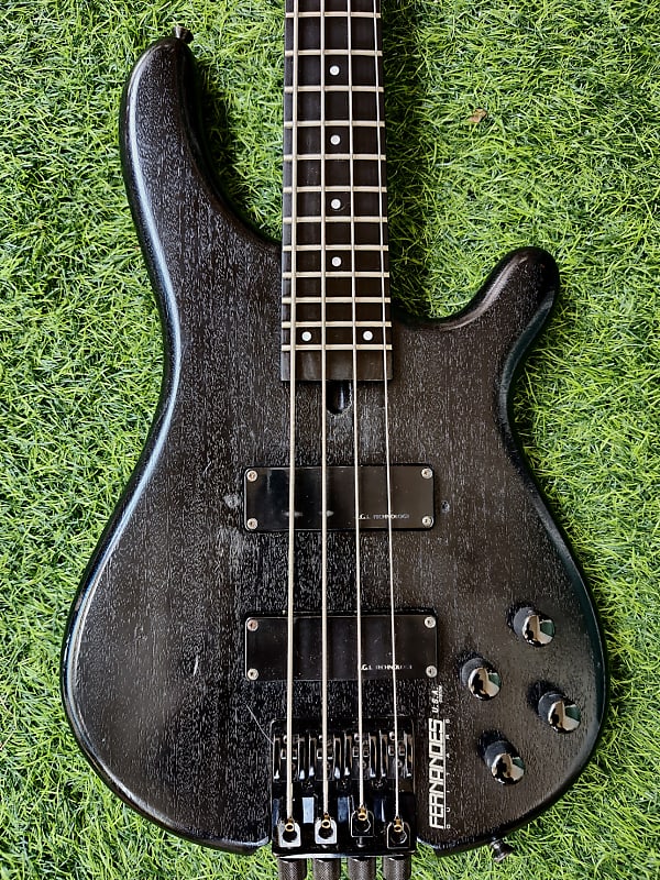 Fernandes Apb-125 1996 U.S.A. Graphite Headless Bass