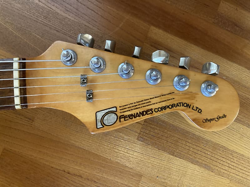 石ロゴ Fernandes FST-85 1978～1979 - SB MIJ Fernandes FST-85 Super Grade 1978~1979 - SB MIJ | Reverb Canada