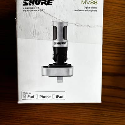 Shure MOTIV MV88 iOS Digital Stereo Condenser Microphone | Reverb