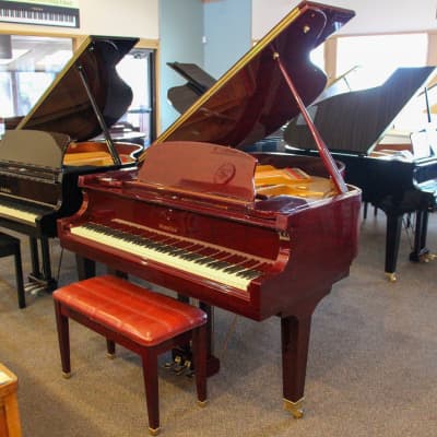 Wurlitzer 5'8" C173 Baby Grand Piano | Polished Mahogany | SN: 73722 image 1