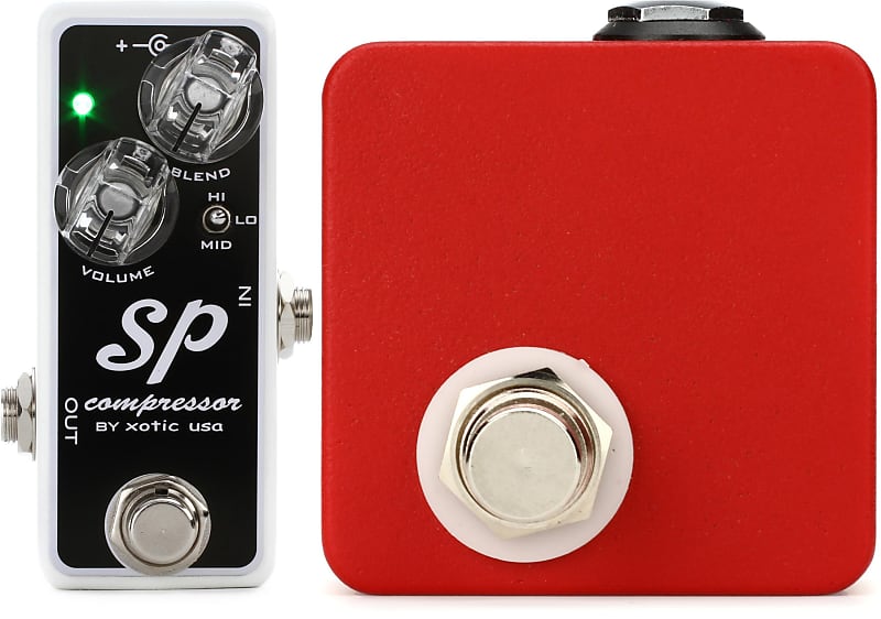 ギター xotic SP compressor Red Xotic SP Compressor Pedal Limited Edition Red Reviews