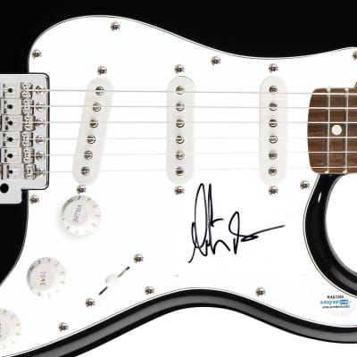 Jethro Tull Marin Barre Autographed Signed Guitar ACOA image 2