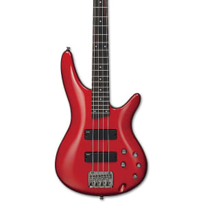 Ibanez SR300 Bass, Candy Apple Red image 1