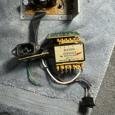 Roland VK-7 power supply assembly (missing bridge rectifier)