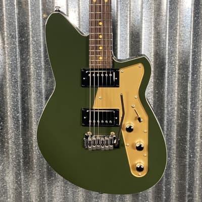 Reverend Jetstream HB Army Green Guitar #61123 image 1