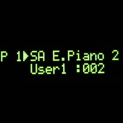 Roland XP-10 OLED Display Upgrade *Green* image 2