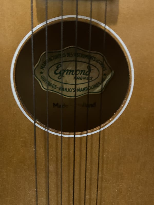 Egmond Parlor Guitar 1960’s Made in Holland Reverb