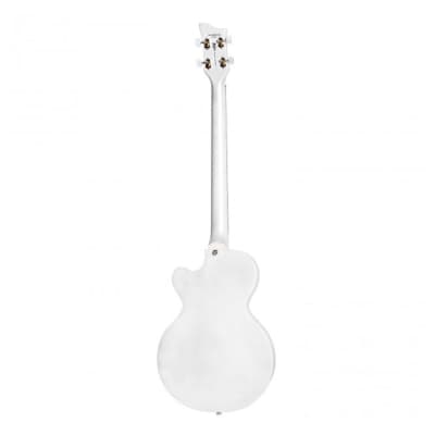 Hofner Pro Edition Club Bass Guitar - Pearl White image 5