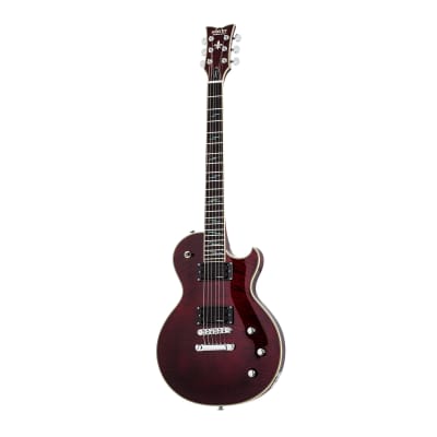 Schecter Solo-II Supreme Electric Guitar (Black Cherry) for sale