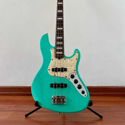 Fender American Jazz Deluxe 1996 - Green mint for sale