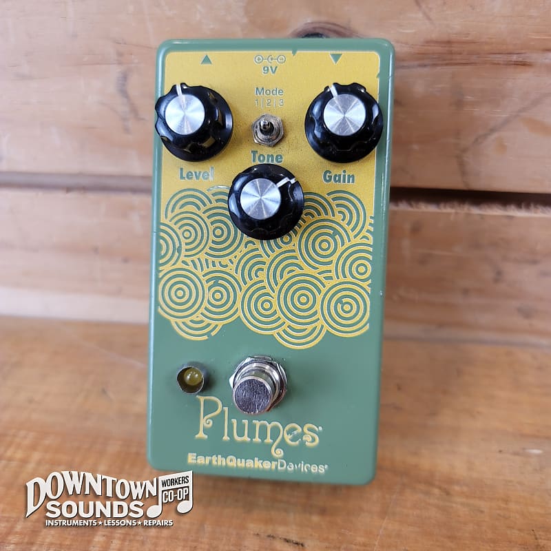 Earthquaker Device EQD Plumes Signal Shredder Overdrive Reverb