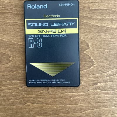 Sound Data ROM Card SN-R8-04 (TR-808) electronic card