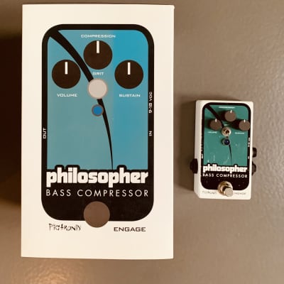 Reverb.com listing, price, conditions, and images for pigtronix-philosopher-bass-compressor