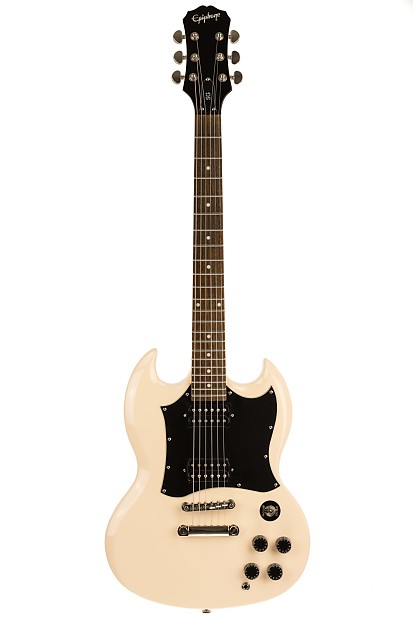 2010 Epiphone SG G 310 Off White Reverb