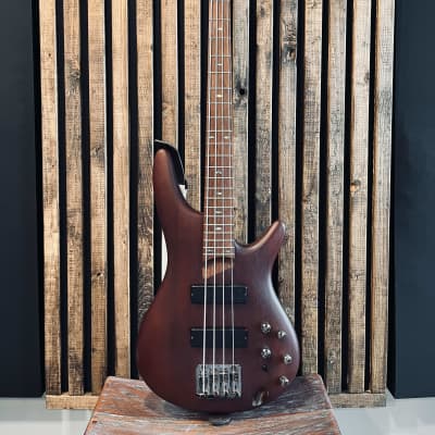 Ibanez SR500E-BM Bass w/ Hardshell Case, Locking Strap, Extra Ernie Ball Strings for sale