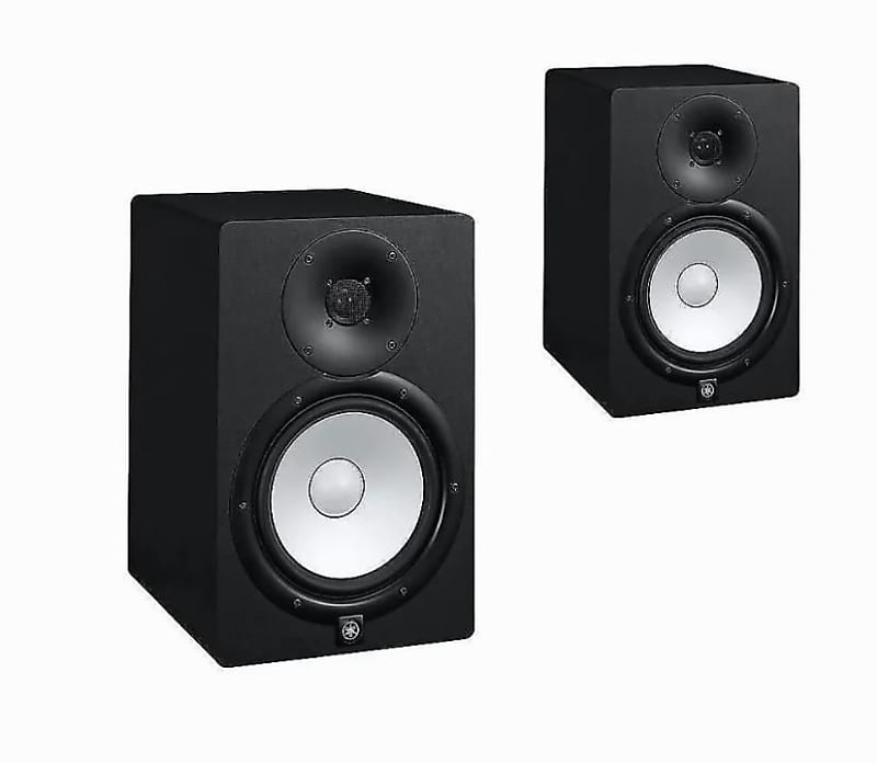 Yamaha HS8 2Way Bass Reflex, 8" Powered Studio Monitors Reverb