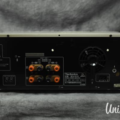 Technics SE-A1010 Stereo Power Amplifier in Very Good Condition image 11