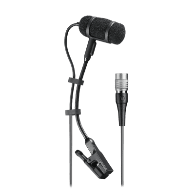 Audio-Technica PRO 35cW Cardioid Condenser Clip-On Instrument Mic for cW Wireless Transmitters image 1