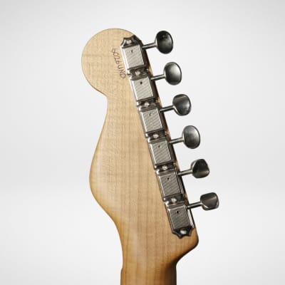 Cream T Guitars Crossfire SRT-6 Pickup Swapping - Purple Metallic w/ Stripe #SO26UND image 6