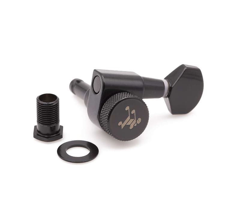 TOFROM TRADING専用 Tone Ninja drop-in Ibanez Upgrade locking tuners 20:1, Black