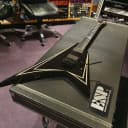 ESP SV-II Pinstripe Pro Flying V Neck-Thru Guitar! EMG, Floyd Rose! jackson rr1 randy rhoads style
