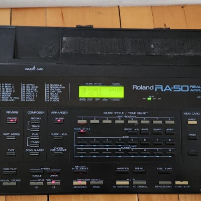 Roland realtime arranger Ra 50 image 4